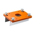 thumbnail image 1 of Base para fresadora de palma de madera, soporte de ranurado, placa ranurada para máquina recortadora ligera, para empalmes de muebles y carpinteros. 92 x 126 cm, 1 of 9