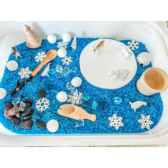 Arctic Animals Sensory Bin