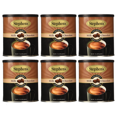 Stephen's Gourmet Milk Chocolate Hot Cocoa, 40 oz (6-Pack)