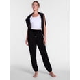 thumbnail image 3 of Joyspun Women's Fleece Sleep Pull On Jogger, Sizes XS to 3X, 3 of 6