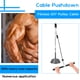 thumbnail image 4 of Sistema de fitness de cuerda de polea Sistema de ejercicios de cuerda de polea de bricolaje Aparato yeacher Sistema de fitness de cuerda de polea, 4 of 7