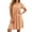 A-Orange, variant on 2026 Summer Womens Dress Fashion Striped Short Sleeve Casual Round-Neck Mini Dress