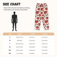 thumbnail image 3 of Logiee Hand Drawn Tomatoes Print Women Pajama Pants,Comfy Pj Bottom with Pockets & Drawstring,Stretch Casual Sleepwear-Small, 3 of 6