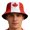 Canada, variant on Bucket Hat with National Flag Double-sided Baseball Cap for Outdoor Sun Protection and Sports for Soccer Fans Gifts