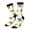 3 Black, variant on Kawaii Mexican Avocado Print Adult Socks for Men & Women,Calf Socks, Ankle Socks,Boots Socks,Breathable Casual Sock,Unisex Crew Socks