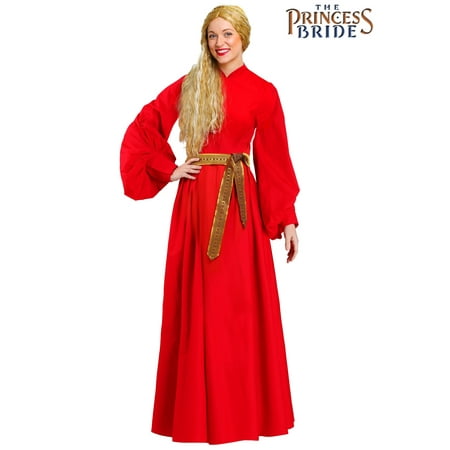 Princess Bride Costume for Women Red Buttercup