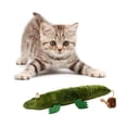 thumbnail image 2 of BQBQERT Plush Alligators Cats Catmint Toy For Biting Stress Reduce Mental Stuffed Animals Toy for Chewing, 2 of 13