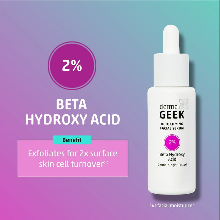 dermaGEEK Detoxifying Facial Serum, 1.3 fl oz - Walmart.com