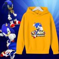 thumbnail image 3 of Sudadera con capucha de Sonic Harajuku Anime para niños, sudadera con estampado de dibujos animados de Disney, sudadera de manga larga para otoño/invierno, top informal para niños y niñas, 3 of 5