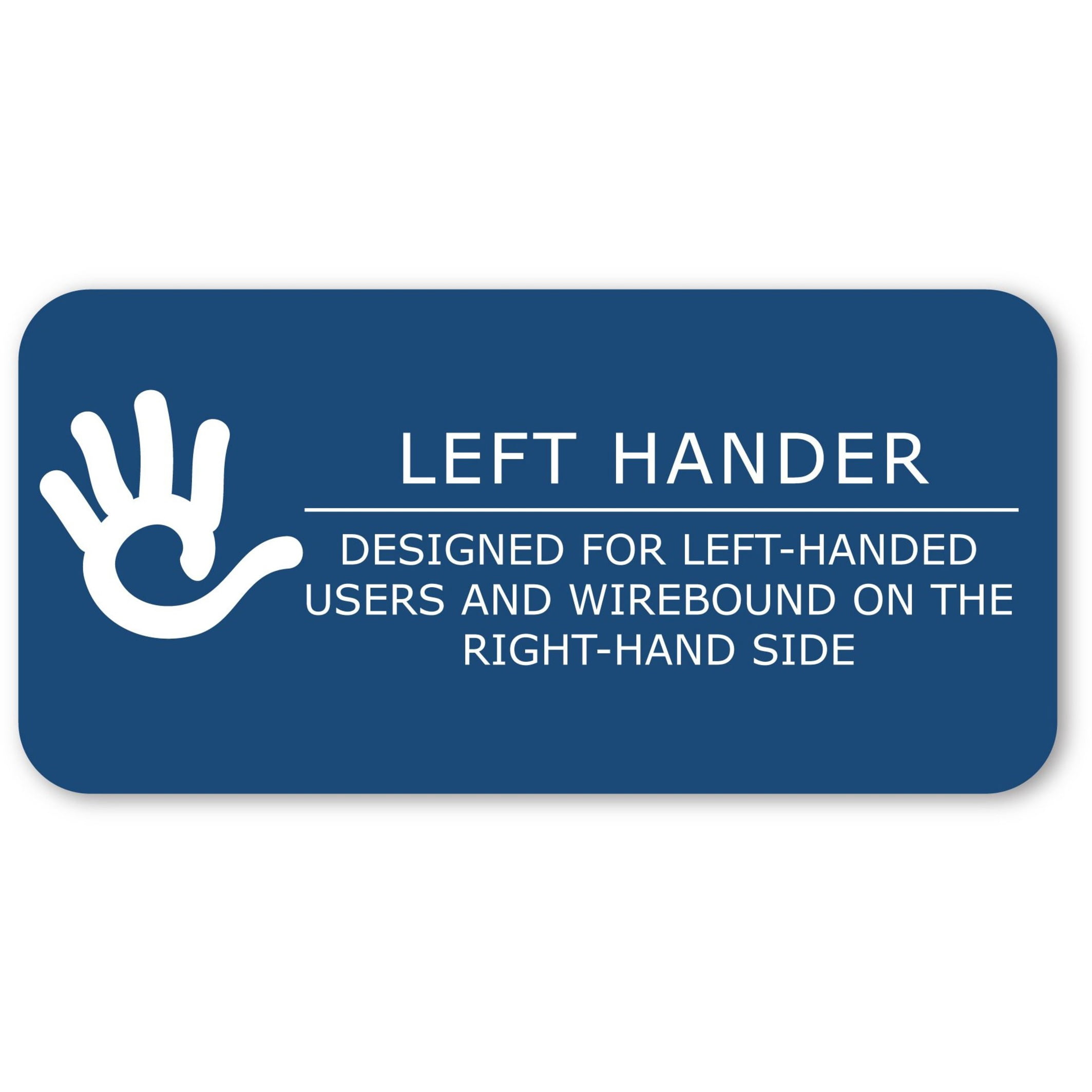 Roaring Spring Lefty 3 Subject College Ruled Left Handed Spiral Notebook, 1 Case (24 Total), 11" x 9" 120 Sheets, Assorted Saranac Covers