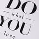 thumbnail image 4 of Cuadro en lienzo con frases "Haz lo que amas", letrero para decoración de pared del hogar 30x40cm, 4 of 9