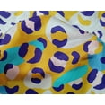 thumbnail image 5 of oneOone Silk Tabby Yellow Fabric Animal Skin Sewing Craft Projects Fabric Prints By Yard 42 Inch Wide, 5 of 5