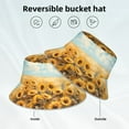 thumbnail image 6 of Balery Sunflower Field Bliss Sun Hats for Men Women Bucket Hat UPF 50+ Buckey Hat Boonie Hat Foldable UV Protection Hiking Beach Fishing Summer, 6 of 9