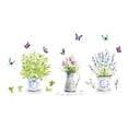 thumbnail image 1 of Injueey DIY pegatinas de pared exquisita decoración de la habitación calcomanías temáticas de plantas interior DIY escena diseño flor calcomanía Decoración del hogar Injueey HA074979-00, 1 of 6