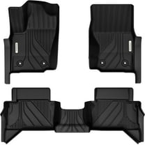 RVNI Floor Mats Set for 2024-2025 Toyota Tacoma Double Cab TPE All Weather