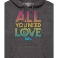 thumbnail image 3 of The Beatles - All You Need Is Love - Men's Pullover Fleece Hoodie, 3 of 6