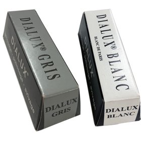 Dialux White & Gray Polishing Compound Jewelers Rouge Silver Polish Metal Finish
