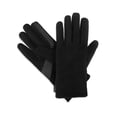 thumbnail image 5 of Isotoner Women's Microsuede Stretch Gloves, Black, S/M, 5 of 7
