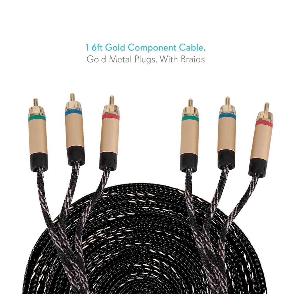 PYLE PHDMIKT02 - HDTV CLEANING KIT w/ 2 HDMI HIGH DEFINITION CABLES/COMPONENT VIDEO HIGH DEFINITION CABLE/OPTICAL AUDIO HIGH DEFINITION CABLE