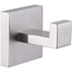 thumbnail image 1 of Gancho para toallas de baño cuadrado de acero inoxidable con acabado en níquel cepillado - Material SUS304 duradero, diseño moderno para montaje en pared para batas y abrigos, 1 of 8