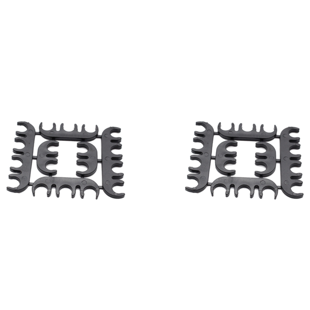4X Ignition Lead Wire Divider Separator Loom Clip Ht Lead Holders Clamp Spacers 8mm for Chevy