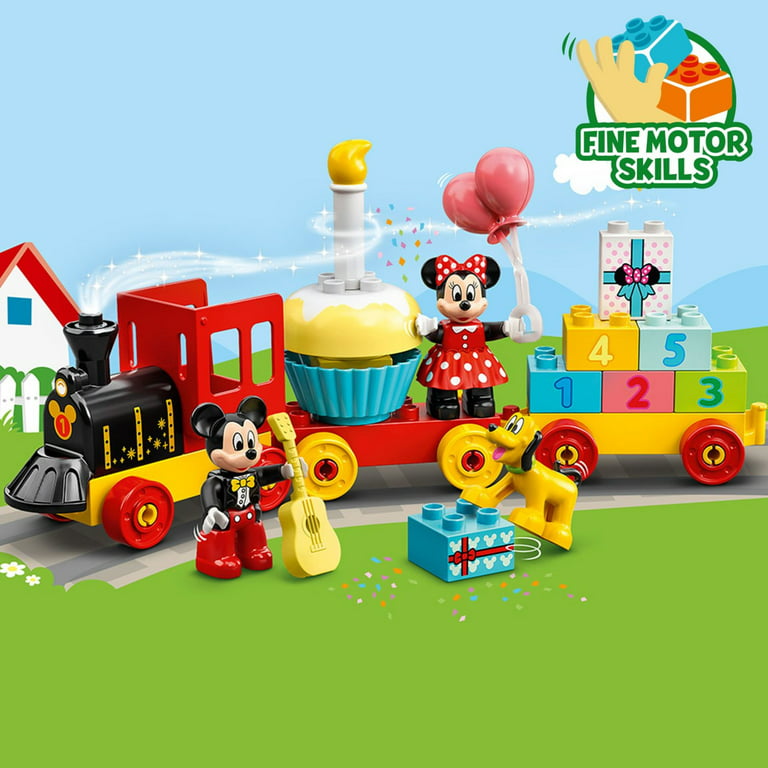 LEGO DUPLO Disney Mickey & Minnie Birthday Train 10941, Building