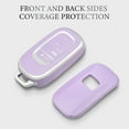 thumbnail image 3 of OFFCURVE for Honda Key fob Cover, Soft TPU Car Key Case Protector Compatible with 2022 2023 Honda Accord Civic HR-V CR-V Pilot Odyssey smart Remote Key,Purple Sliver,1PC, 3 of 6