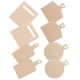 thumbnail image 1 of Mini Wooden Cutting Boards Miniature Dollhouse Accessories for Decoration 8Pcs, 1 of 5