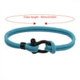 thumbnail image 4 of Bracelet en Acier Inoxydable avec Boucle en Forme d'Arc pour Couple, 4 of 9