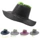 thumbnail image 3 of Sombrero de Panamá con ala grande Retro, sombrero de vaquero con estampado de leopardo occidental para fiesta del salvaje oeste, 3 of 5