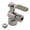 Nickel, variant on Kingston Brass CA4310BN 1/2" FIP x 3/8" OD Comp Quarter-Turn Angle Stop Valve, Brushed Nickel