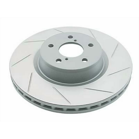 Disc Brakes Australia Brake Rotor DBA42114SL 4000 Series; Slotted; 300 Millimeter Diameter; Natural; Iron; Single