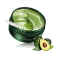thumbnail image 1 of Mascarilla para ojos de aguacate, 60 unidades, parches debajo de los ojos para ojeras e hinchazón, mascarilla hidratante nutritiva para el tratamiento de los ojos, hidratante y mejora la sequedad de l, 1 of 5