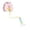 Pink, variant on FEISHENTT Automatic Interactive Cat Toy String Feather Toy for Cats One Size