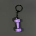 thumbnail image 3 of LanSuare Mini Dumbbell Keychain, Fitness Gym Enthusiast Gift, Weightlifting Keyring for Bag Backpack, Sports Lover Accessory, 3 of 8