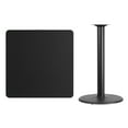 thumbnail image 3 of EMMA + OLIVER Scratch-Resistant Pub Table, Black, 3 of 3