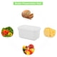 thumbnail image 2 of ColoMX Caja de conservación de alimentos con tapa del contenedor de refrigerador de almacenamiento de fruta de mantequilla para el hogar, 2 of 7