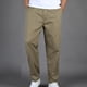 thumbnail image 4 of Pantalones cargo de longitud completa para hombre, deportivos, informales, con bolsillo, cordón y cremallera, color liso, cintura elástica, 4 of 6
