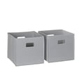 thumbnail image 1 of RiverRidge Ensemble de Rangement 2 Pcs en Bac Pliant Gris 2 Unités, 1 of 14