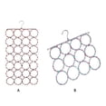 thumbnail image 2 of Kearding Soporte para bufandas resistente y duradero, solución de almacenamiento práctica y práctica, colgador para bufandas con 12 y 28 28 hoyos aleatorios, 2 of 6