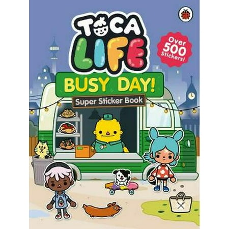 Toca Doumbeks - TOCA LIFE BUSY DAY STICKER BOOK