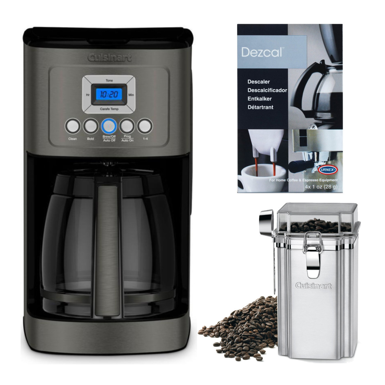 Cuisinart DCC3200BKS 14 Cup Programmable Coffee Maker and Canister