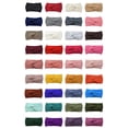 thumbnail image 3 of Womens Winter Headband Windproof Knitted Protector Decoration. Multicolor Elastic Crocheted Ear Warmers Simple Style Decoration Hair Styling Accessories for Women Navy, 3 of 6