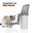 Integrated Cat Litter Scoop Selfcleaning Cat Litter Box Shovel Kitty