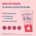 thumbnail image 4 of NativePath Hydrate Electrolyte Stick Packs, Mixed Berry, Zero Sugar with BCAAs, 30 Count, 4 of 9