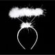thumbnail image 2 of Diadema de ángel con halo para el Día del Niño, diadema de plumas de ángel, tocado para baile de Halloween, 2 of 4