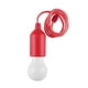 thumbnail image 1 of Bombilla LED colgante con cordón de tracción Bombillas alimentadas por batería Rojas, 1 of 9