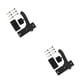 thumbnail image 3 of Riwesomey RV Right Door Aluminum Alloy Handle Accessories Universal Doors Entry Camper Kit Replacement Screen Motorhome Gaskets 11.1x9.4x1cm 2piezas, 3 of 6