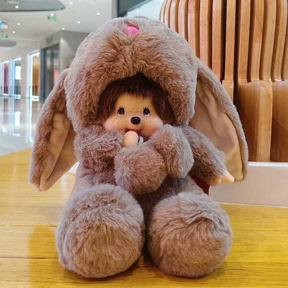 Monchi Bonny rabbit grey plush doll 20cm Best Gift for Children Kids Adult
