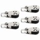 thumbnail image 1 of 5 Pieces Of Stainless Steel Pulley Nylon Pulley Sailing Yacht Ship Pulley Nylon Rope Pulley Rocking, 1 of 5